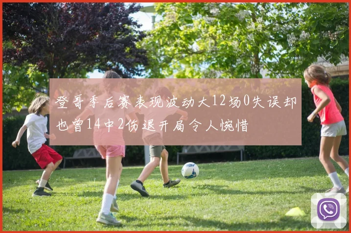 登哥季后赛表现波动大12场0失误却也曾14中2伤退开局令人惋惜